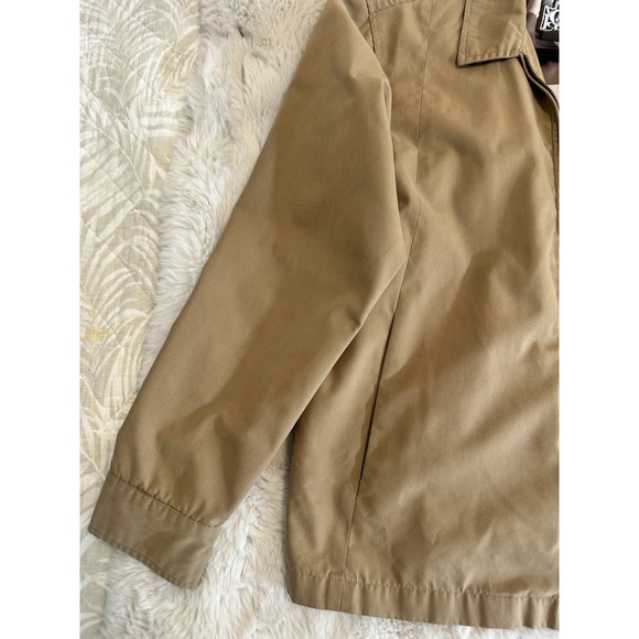 Vintage Volcom tan zip-up jacket with classic collar and light lining. Small - Picture 3 of 16